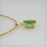 0.78 Ct. Gemstone Pendant, 14K Yellow Gold 3