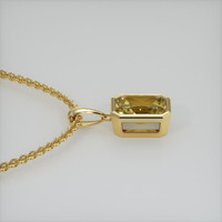 1.68 Ct. Gemstone Pendant, 14K Yellow Gold 3