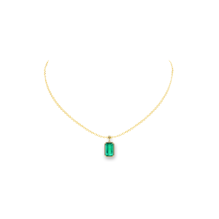 Jewelry image on model