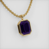 22.70 Ct. Gemstone Pendant, 18K Yellow Gold 2