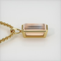 5.90 Ct. Gemstone Pendant, 18K Yellow Gold 3