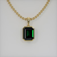 2.04 Ct. Gemstone Pendant, 18K Yellow Gold 1