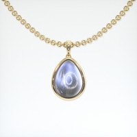 4.81 Ct. Gemstone Pendant, 18K Yellow Gold 1