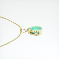 1.50 Ct. Gemstone Pendant, 18K Yellow Gold 3