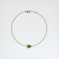 <span>0.93</span>&nbsp;<span class="tooltip-light">Ct.Tw.<span class="tooltiptext">Total Carat Weight</span></span> Gemstone Bracelet, 18K Yellow Gold 3