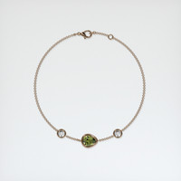 <span>0.93</span>&nbsp;<span class="tooltip-light">Ct.Tw.<span class="tooltiptext">Total Carat Weight</span></span> Gemstone Bracelet, 14K Rose Gold 3