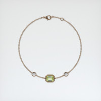 1.13 Ct.Tw. Gemstone Bracelet, 14K Rose Gold 3