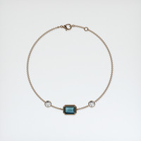 <span>1.08</span>&nbsp;<span class="tooltip-light">Ct.Tw.<span class="tooltiptext">Total Carat Weight</span></span> Gemstone Bracelet, 14K Rose Gold 3