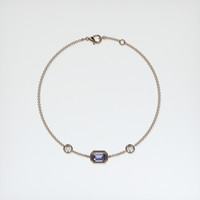 0.98 Ct.Tw. Gemstone Bracelet, 14K Rose Gold 3