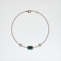 <span>1.03</span>&nbsp;<span class="tooltip-light">Ct.Tw.<span class="tooltiptext">Total Carat Weight</span></span> Gemstone Bracelet, 14K Rose Gold 3