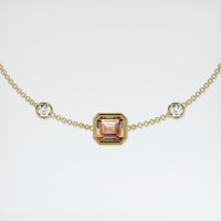 1.15 Ct.Tw. Gemstone Bracelet, 18K Yellow Gold 1