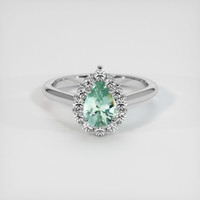 1.14 Ct. Sapphire Ring, Platinum 950 1