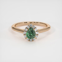 0.61 Ct. Gemstone Ring, 14K Rose Gold 1