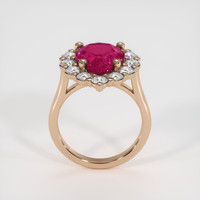 4.60 Ct. Gemstone Ring, 14K Rose Gold 3