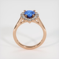 1.60 Ct. Sapphire Ring, 14K Rose Gold 3