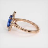 1.60 Ct. Sapphire Ring, 14K Rose Gold 4