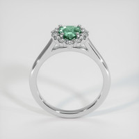 1.14 Ct. Sapphire Ring, 14K White Gold 3