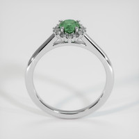 0.61 Ct. Gemstone Ring, 18K White Gold 3