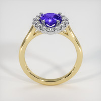 1.14 Ct. Gemstone Ring, 14K White & Yellow 3