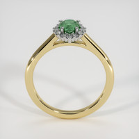 0.61 Ct. Gemstone Ring, 14K White & Yellow 3