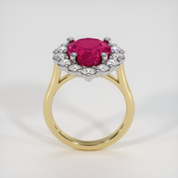 4.60 Ct. Gemstone Ring, 14K White & Yellow 3