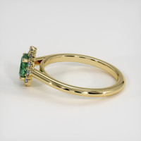 0.61 Ct. Gemstone Ring, 14K Yellow Gold 4