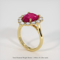 4.60 Ct. Gemstone Ring, 14K Yellow Gold 2