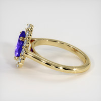 1.14 Ct. Gemstone Ring, 18K Yellow Gold 4