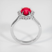 2.03 Ct. Ruby Ring, Platinum 950 3