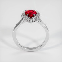 2.04 Ct. Ruby Ring, Platinum 950 3