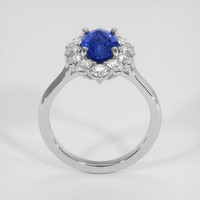 2.07 Ct. Blue Sapphire Ring, Platinum 950 3