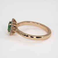 0.61 Ct. Gemstone Ring, 14K Rose Gold 4