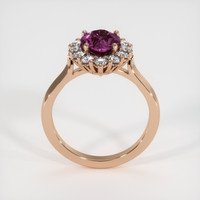 2.03 Ct. Sapphire Ring, 14K Rose Gold 3
