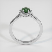 0.61 Ct. Gemstone Ring, 18K White Gold 3