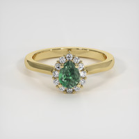 0.61 Ct. Gemstone Ring, 14K Yellow Gold 1