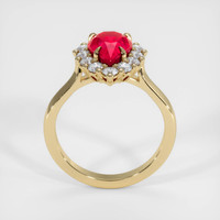 2.03 Ct. Ruby Ring, 14K Yellow Gold 3