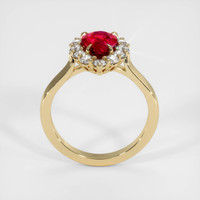 2.04 Ct. Ruby Ring, 14K Yellow Gold 3