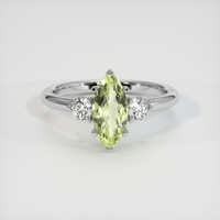 1.09 Ct. Gemstone Ring, Platinum 950 1