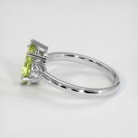 1.09 Ct. Gemstone Ring, Platinum 950 4