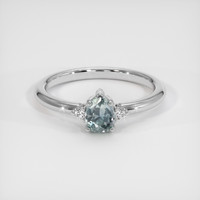 0.84 Ct. Sapphire Ring, Platinum 950 1
