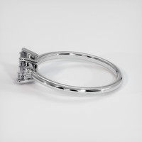 1.08 Ct. Gemstone Ring, 14K White Gold 4