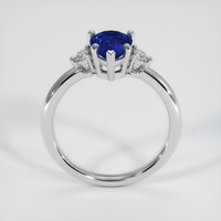 1.20 Ct. Sapphire Ring, 14K White Gold 3