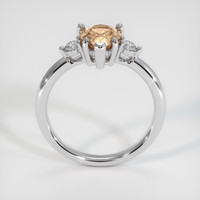 1.13 Ct. Sapphire Ring, 18K White Gold 3