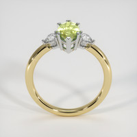 1.09 Ct. Gemstone Ring, 14K White & Yellow 3