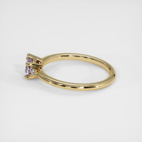 0.47 Ct. Sapphire Ring, 14K Yellow Gold 4