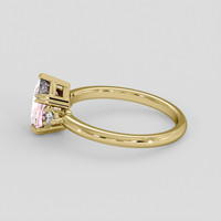 1.88 Ct. Pink Sapphire Ring, 14K Yellow Gold 4