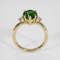 2.52 Ct. Yellowish Green Sapphire Ring, 14K Yellow Gold 3