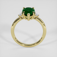 1.90 Ct. Emerald Ring, 18K Yellow Gold 3