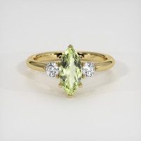 1.09 Ct. Gemstone Ring, 18K Yellow Gold 1