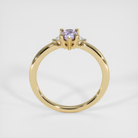 0.47 Ct. Sapphire Ring, 18K Yellow Gold 3